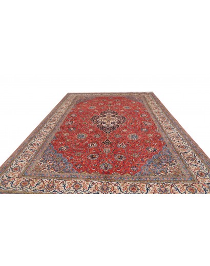 Tappeto Sarough Persia rosso grigio 303x415