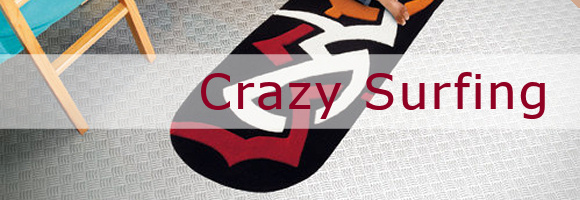 tappeti cameretta crazy surfing